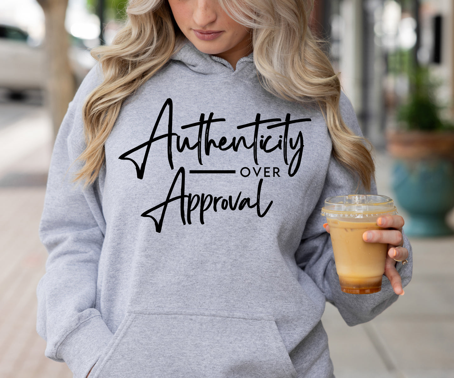 Authenticity Over Approval Hoodie