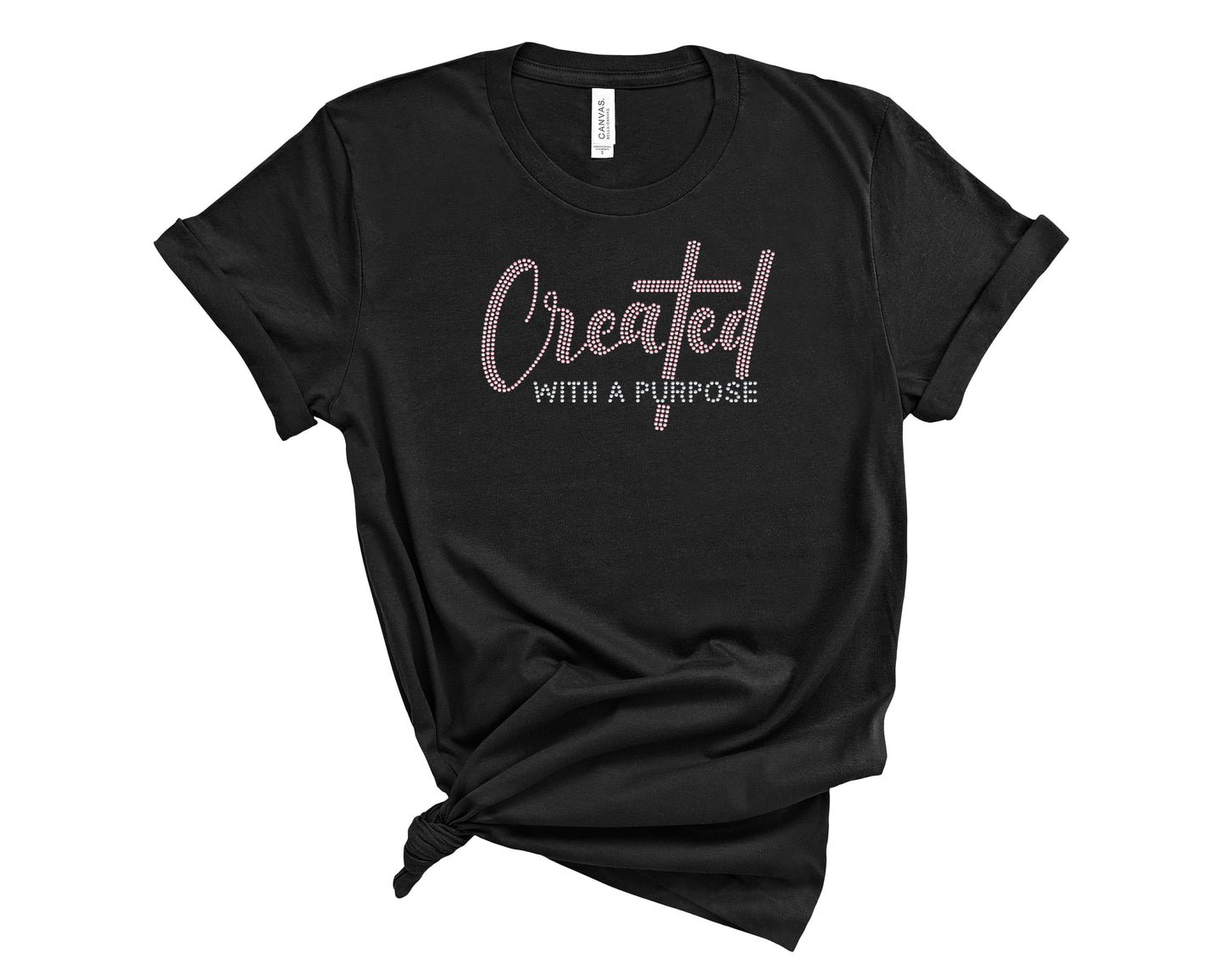 Created With a Purpose Rhinestone Shirt