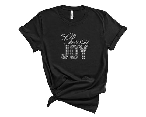 Choose Joy Rhinestone T-Shirt