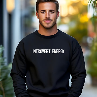 Introvert Energy Crewneck Sweatshirt