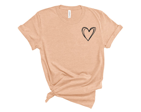 Cute Heart T-Shirt