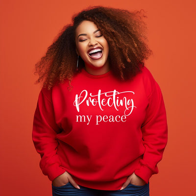 Protecting My Peace Crewneck Sweatshirt