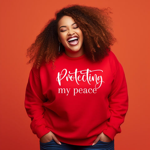 Protecting My Peace Crewneck Sweatshirt