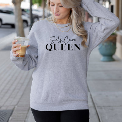 Self-Care Queen Crewneck Sweatshirt